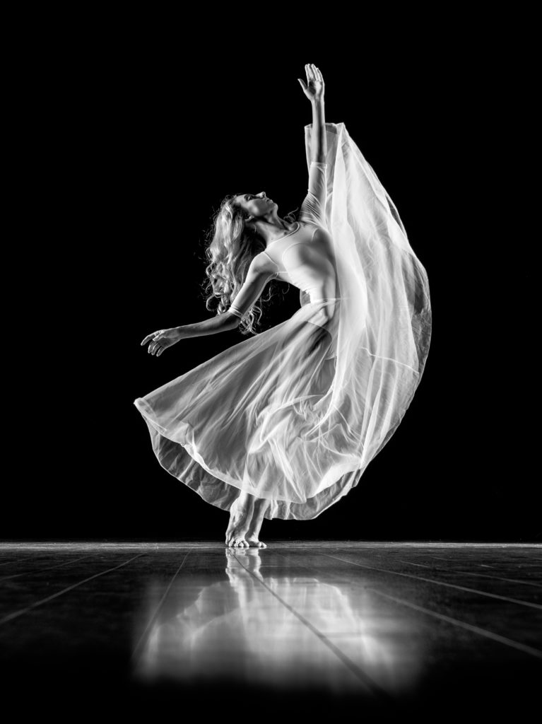 greyscale photography of ballet dancer 1