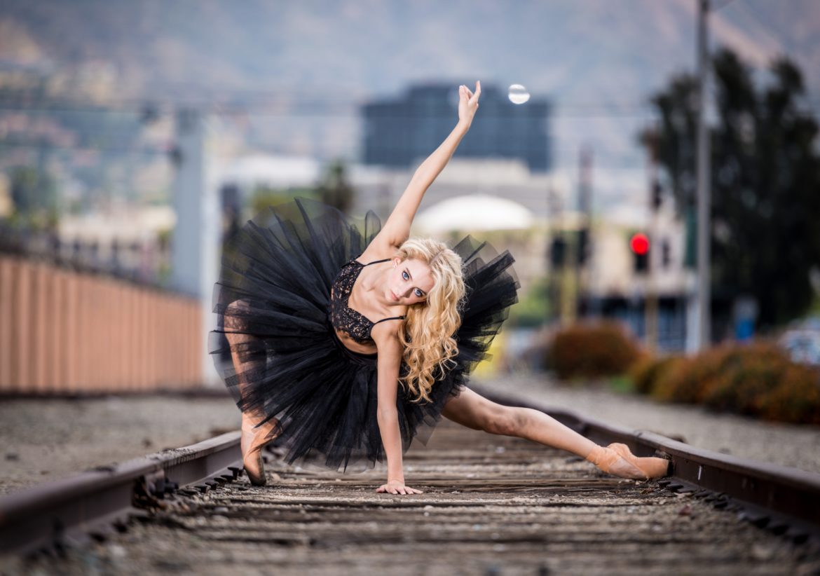outdoor ballet female post photograph