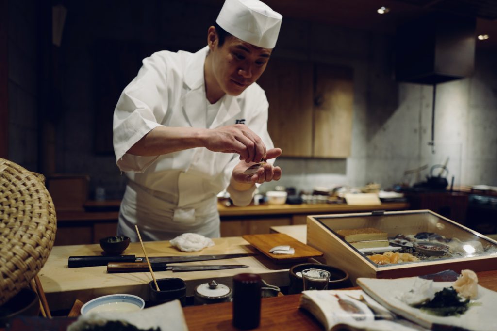 sushi chef photography