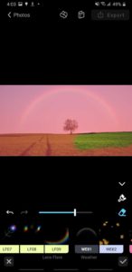 how to mask an element in photo with rainbow